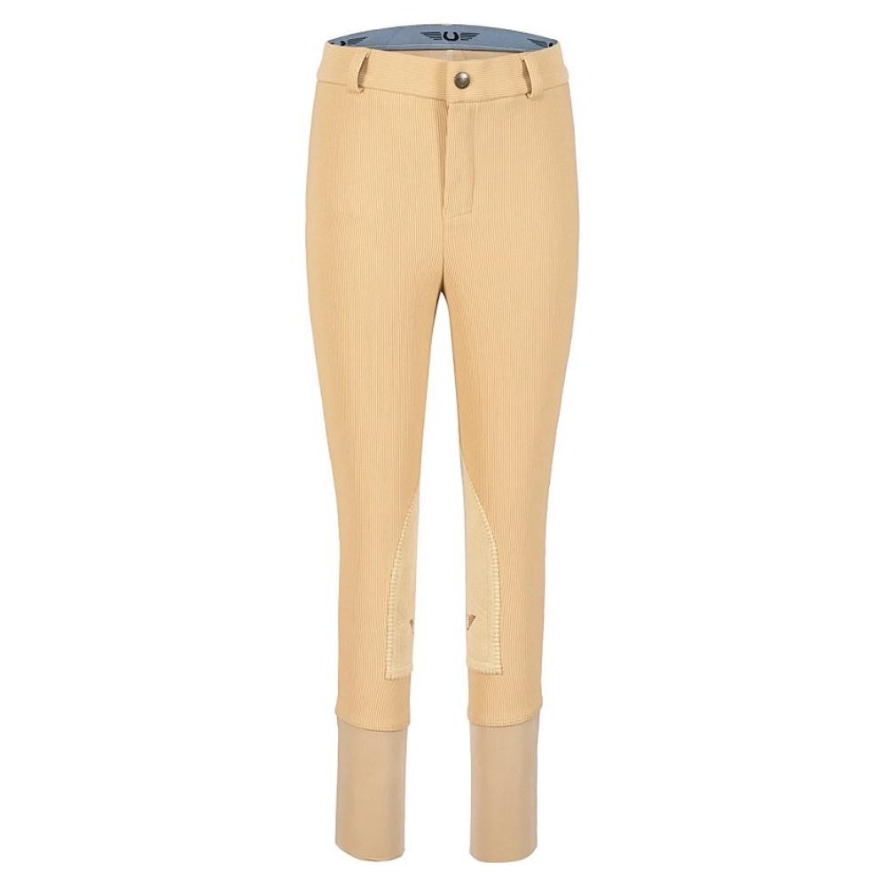 BREECHE TUFFRIDER RIBB KNEE PATCH TALLA 08 BEIGE