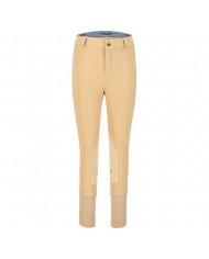 BREECHE TUFFRIDER RIBB KNEE PATCH TALLA 10 BEIGE