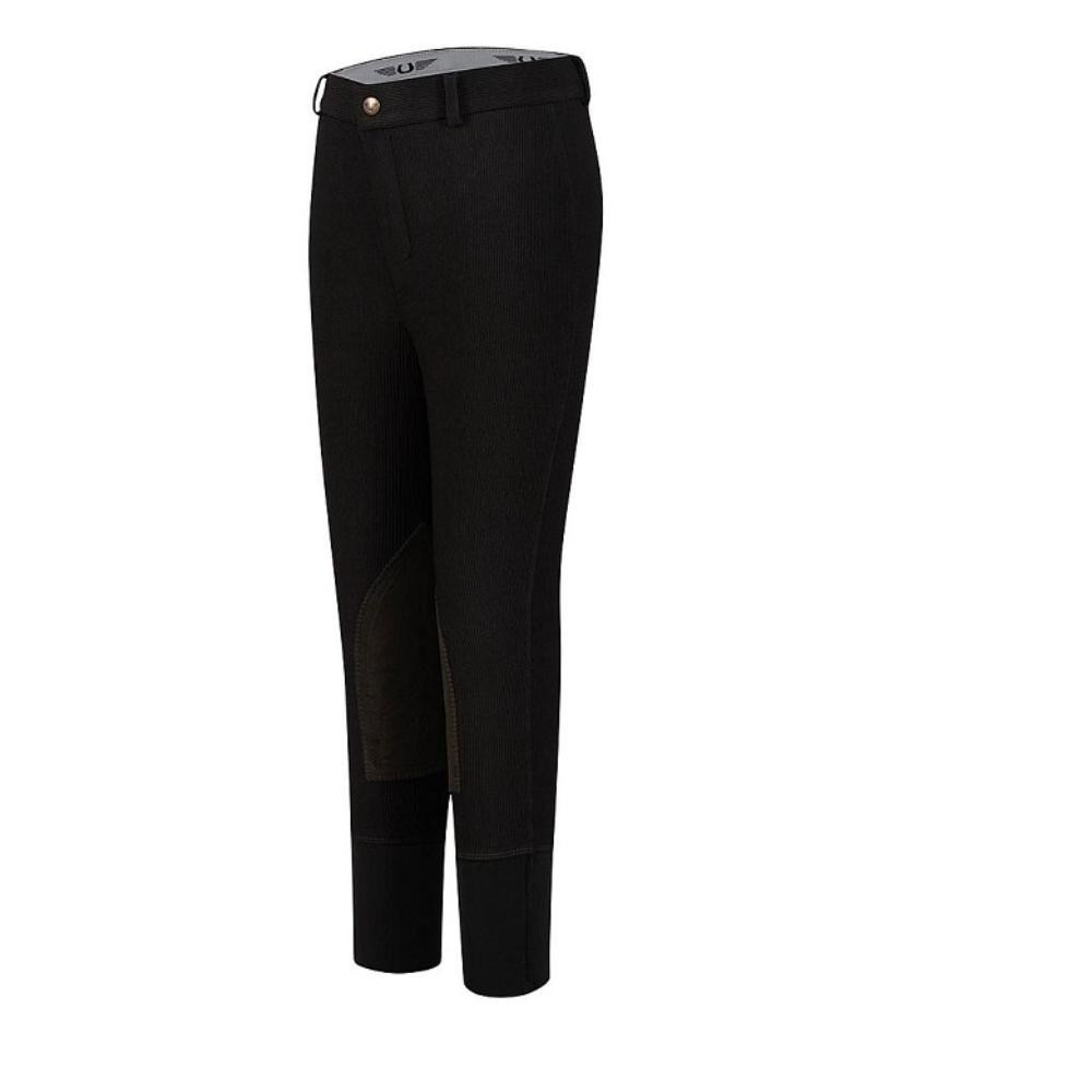 BREECHE TUFFRIDER RIBB KNEE PATCH TALLA 12 NEGRO