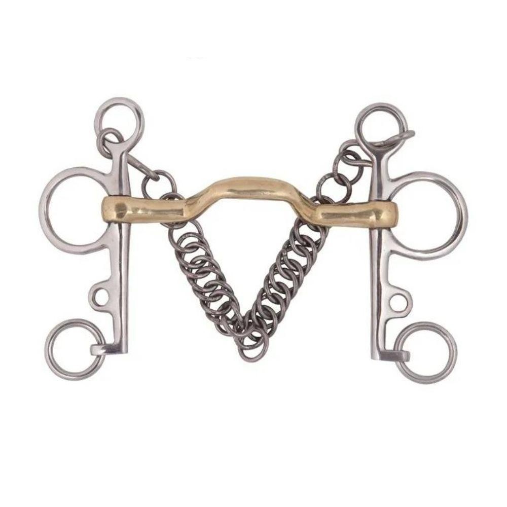 BOCADO PELHAM ANATOMICO GERMAN SILVER