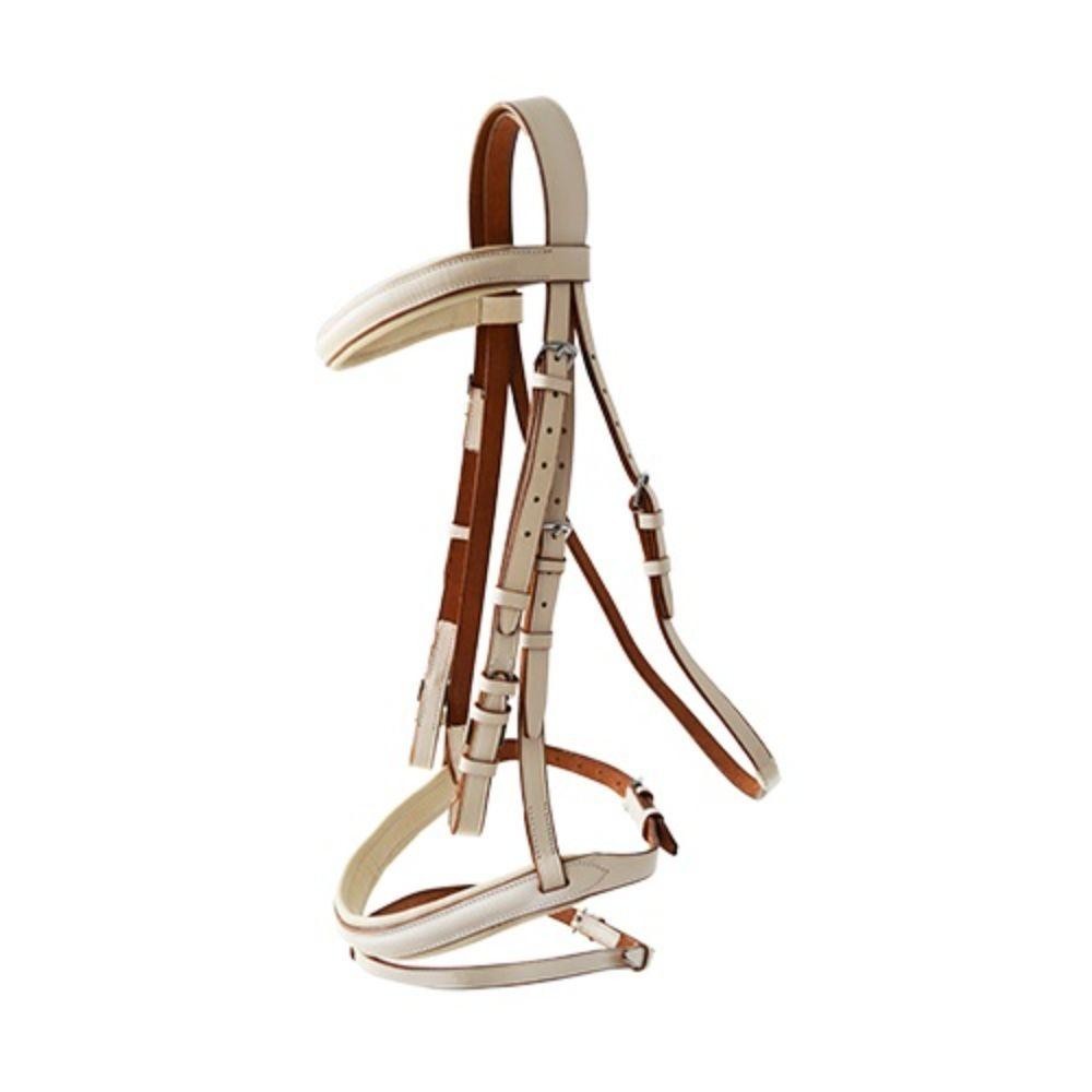 CABEZADA MONTAR VOLTEO FULL BLANCA