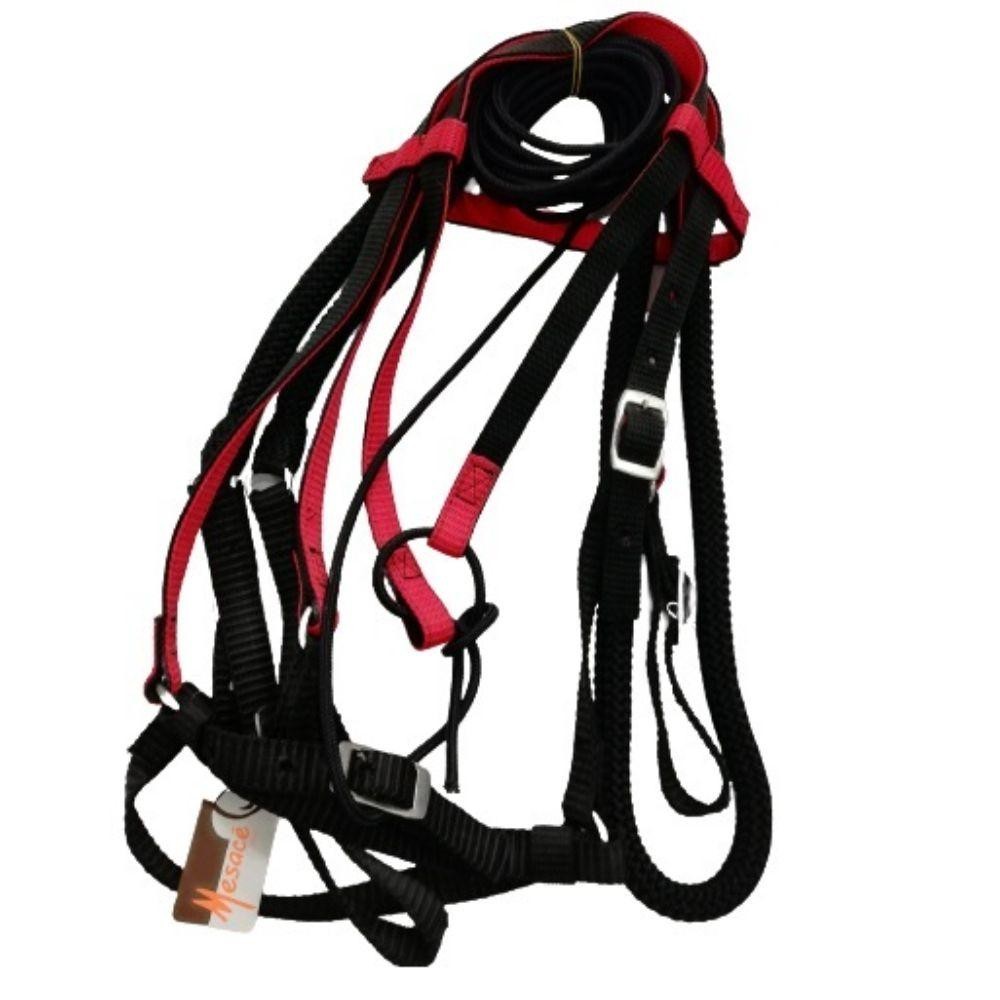 CABEZADA EN REATA DOBLE COLOR