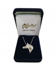 COLLAR CON DIJE CABEZA CABALLO SHOW