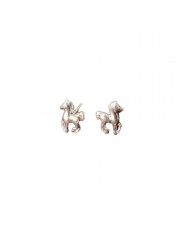 ARETES HERRADURAS STERLING