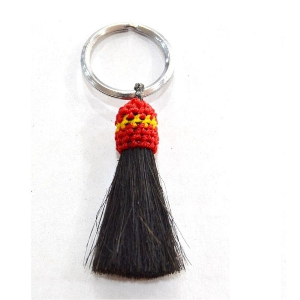 LLAVERO DE PELO 1 BORLA