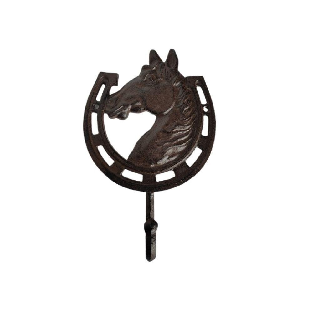 GANCHO DE HERRADURA Y CABEZA CABALLO