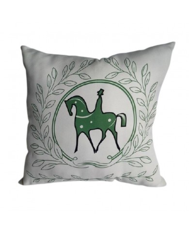 COJIN ESTAMPADO MOTIVO CABALLOS