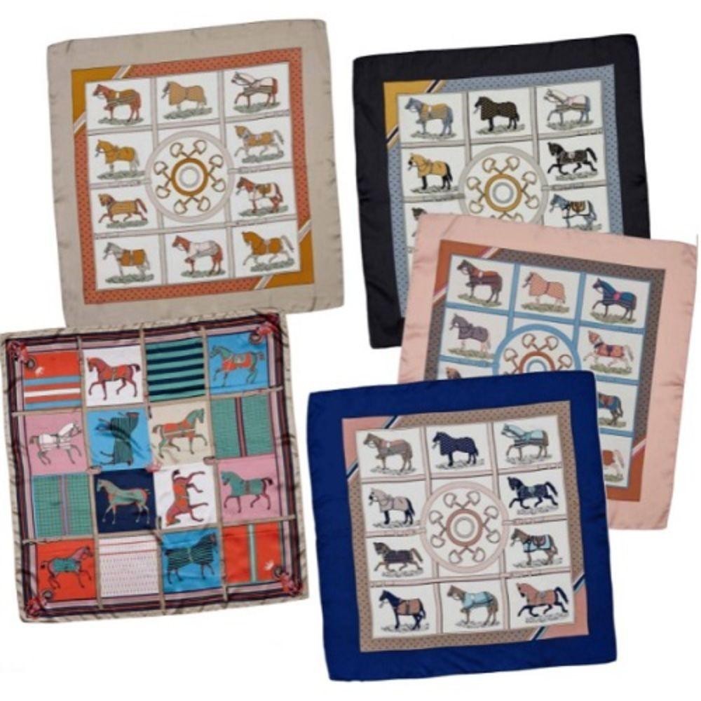 PAÑUELO EN SEDA PARA EL CUELLO