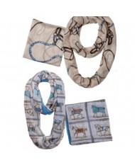 PAÑUELO EN SEDA PARA EL CUELLO