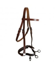 CABEZADA VAQUERA CON SERRETA FORRADA 3 PILARES