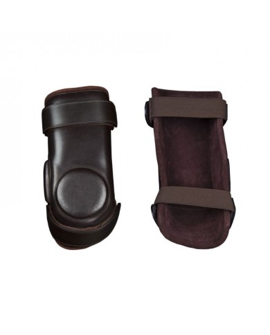 PROTECTOR RODILLA CUERO Y VELCRO