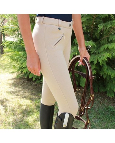 BREECHE BASICO MRJ TALLA 8 BEIGE