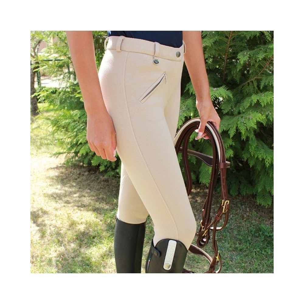 BREECHE BASICO MRJ TALLA 8 BEIGE