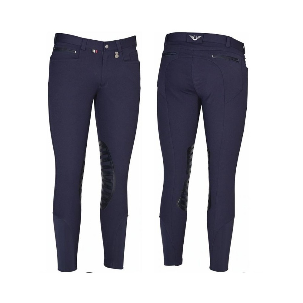 BREECHE TUFFRIDER SAWYER SILICONE TALLA 34 NAVY