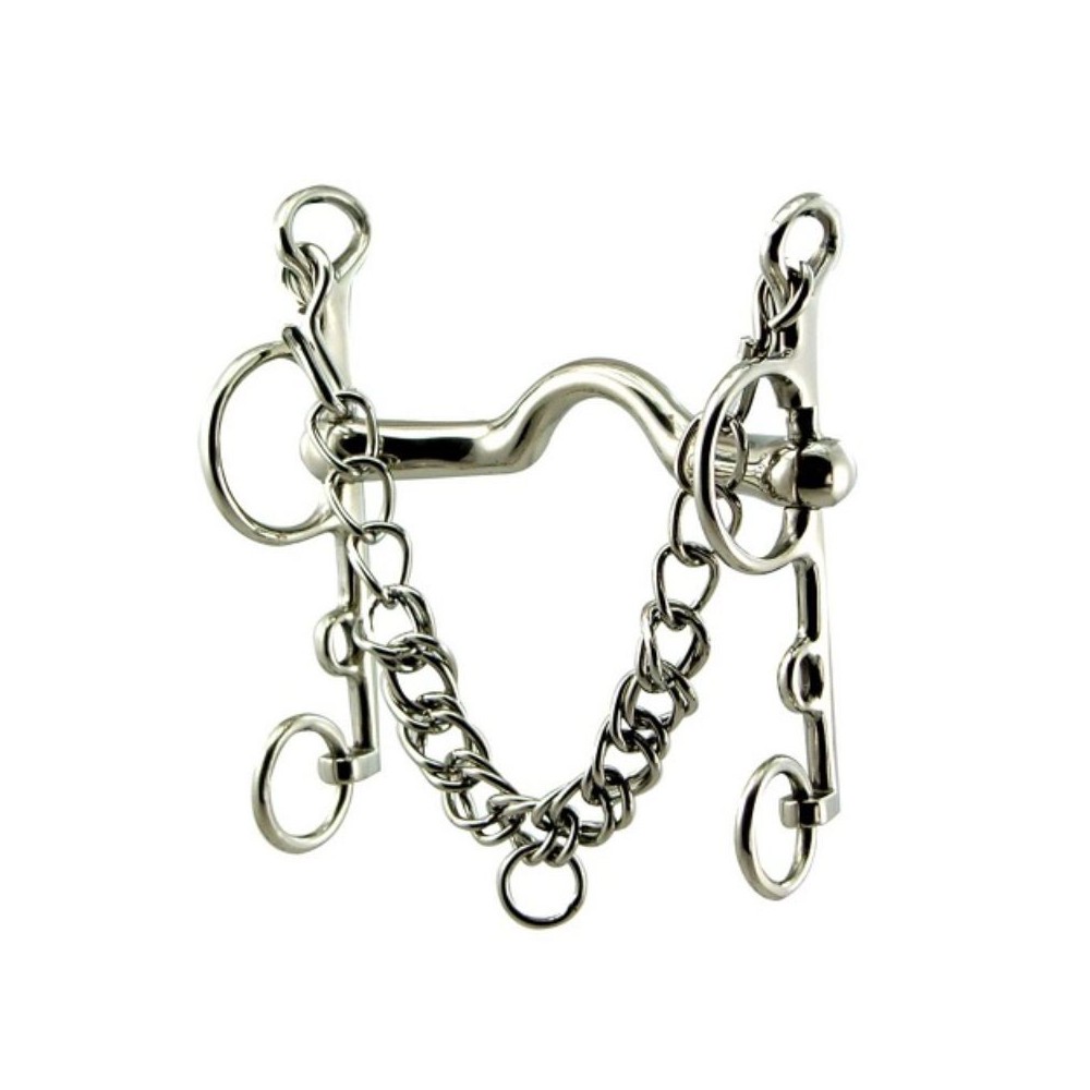 BOCADO PELHAM CAMBRIDGE NIQUELADO