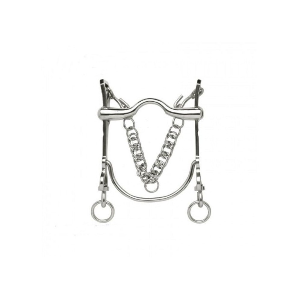 BOCADO VAQUERO EMBOC. LISA CROMADA BOCADO VAQUERO EMBOC. LISA CROMADA
