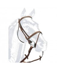 CABEZADA ADORNOS METAL FRENTERA Y MUSEROLA