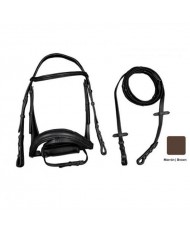 CABEZADA ADORNOS METAL FRENTERA Y MUSEROLA