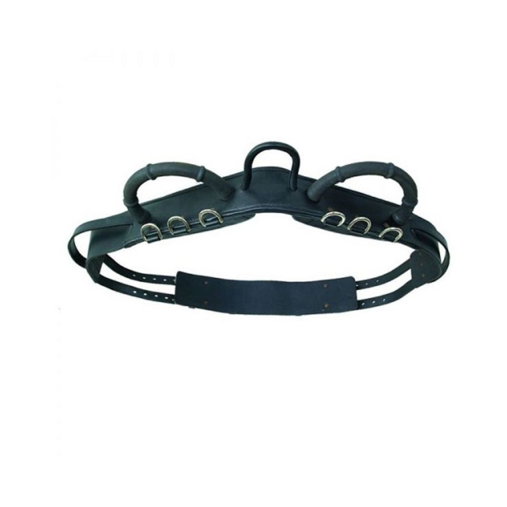 CINCHON VOLTEO CUERO CON ASAS EN GOMA