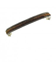 PULSERAS PELO DE CABALLO Y BOLITAS PLATA