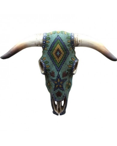 CABEZA EN RESINA VENADO AZTECA