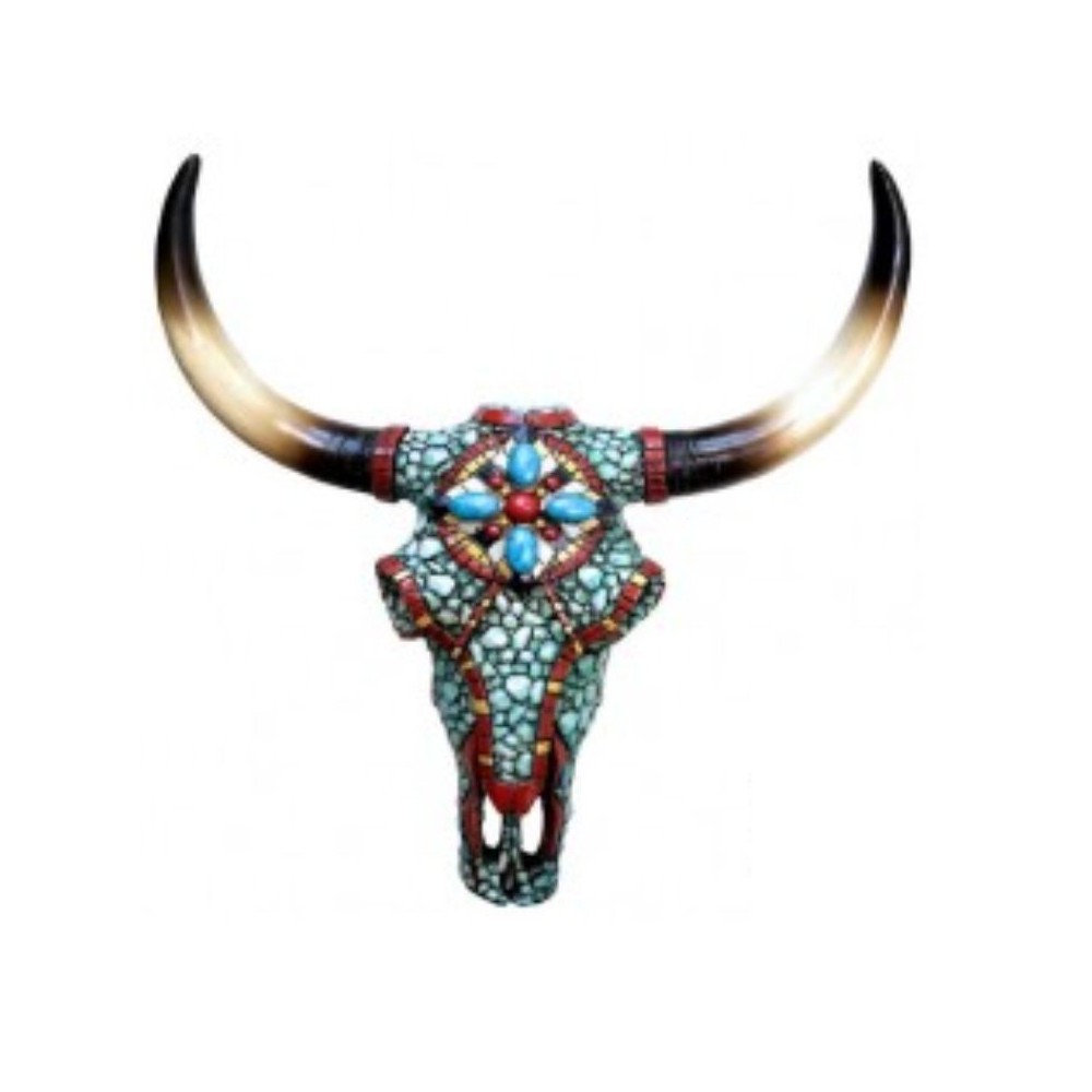 CABEZA LONG HORN RESINA