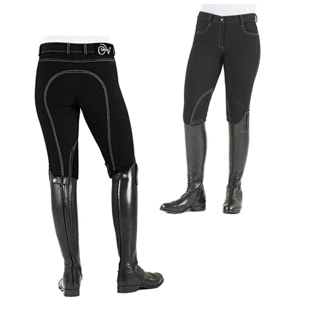 BREECHE MUJER SOFTFLEX KP OVATION TALLA 28 NEGRO