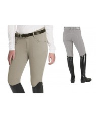 BREECHE TUFFRIDER RIBB KNEE PATCH TALLA 06 BLANCO