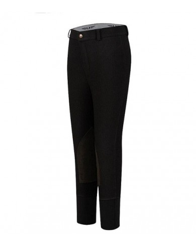 BREECHE TUFFRIDER RIBB KNEE PATCH TALLA 10 NEGRO