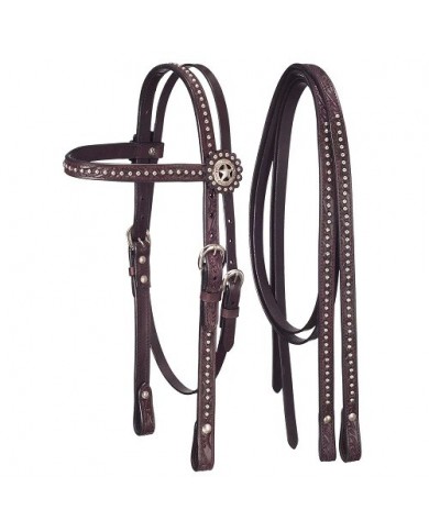 CABEZADA WESTERN CON CONCHOS PONY CABEZADA WESTERN CON CONCHOS PONY