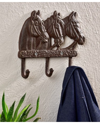CABEZAS DE CABALLO 3 GANCHOS