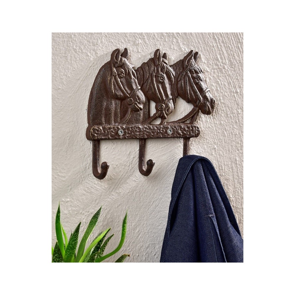 CABEZAS DE CABALLO 3 GANCHOS