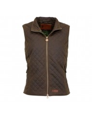 CHALECO MUJER OILSKIN ENTALLADO OUTBACK