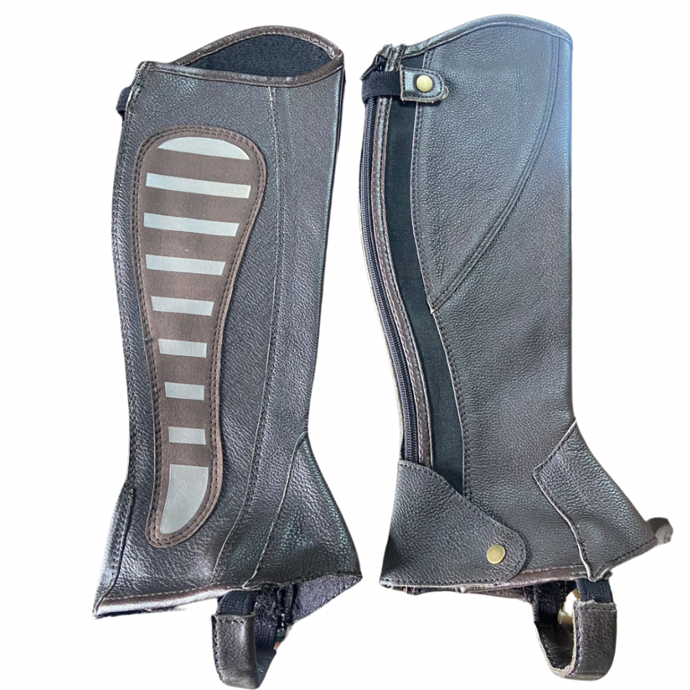 POLAINA LEXHIS CUERO Y SILICON