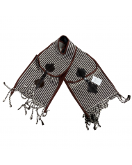 ALFORJA EN LONA PARA SILLA VAQUERA