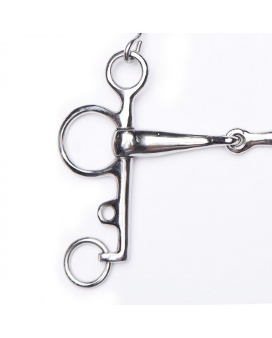 BOCADO PELHAM ARTICULADO NIQUELADO