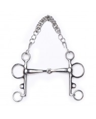 BOCADO PELHAM  BLUE STEEL ARTICULADO