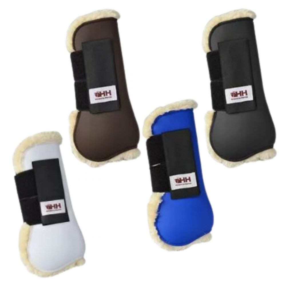 JUEGO DE TENDONERAS Y TOBILLERAS HH SINTETICO CON BORREGUILLO