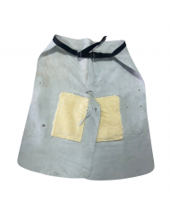 MANDIL TOUGH-1 HERRERO ECONOMICO CUERO