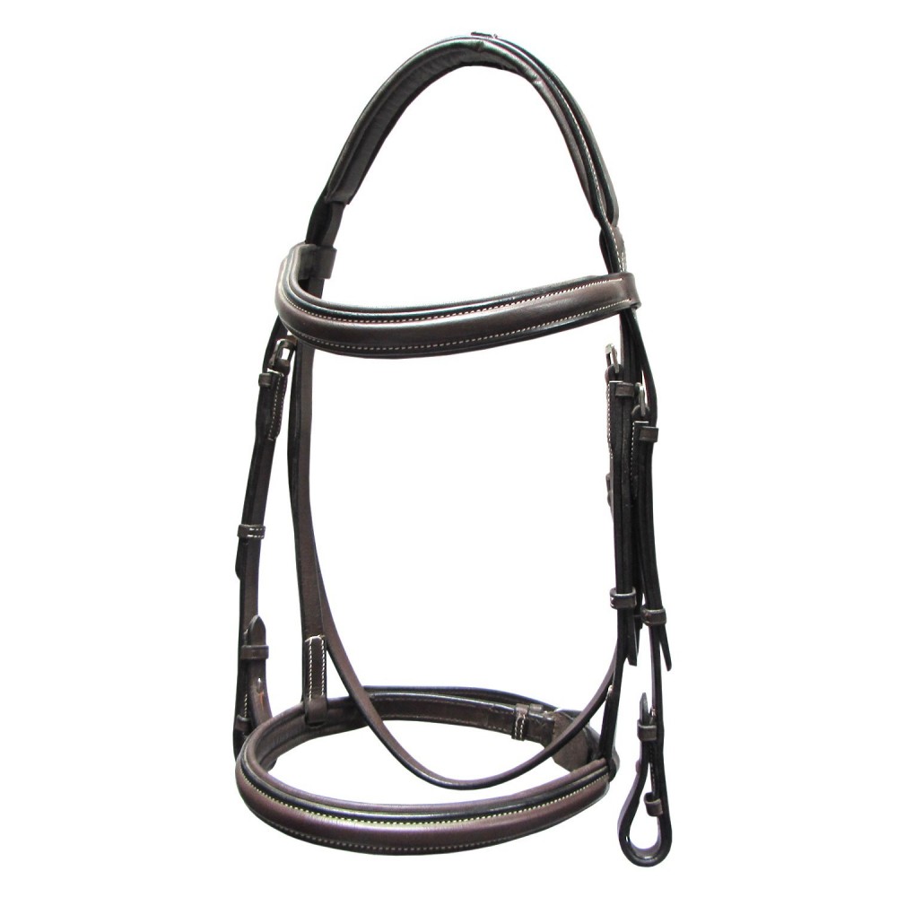 CABEZADA DASLO FRONTALERA Y MUSEROLA BORDADA