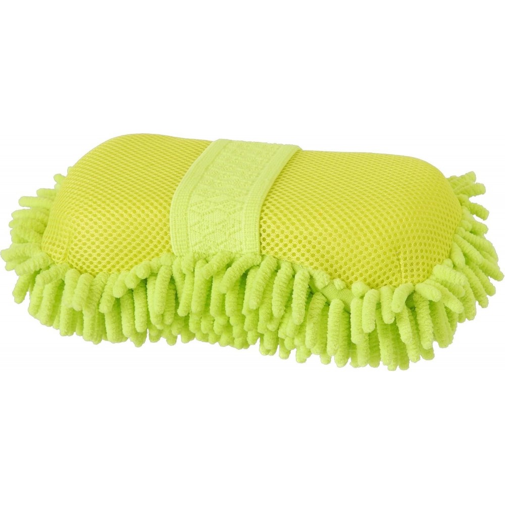 ESPONJA CON CERDAS DE MICROFIBRA