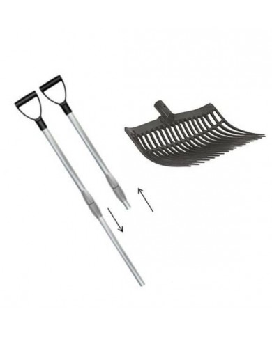 RASTRILLO VPLAST PARA VIRUTA MANGO TELESCOPICO