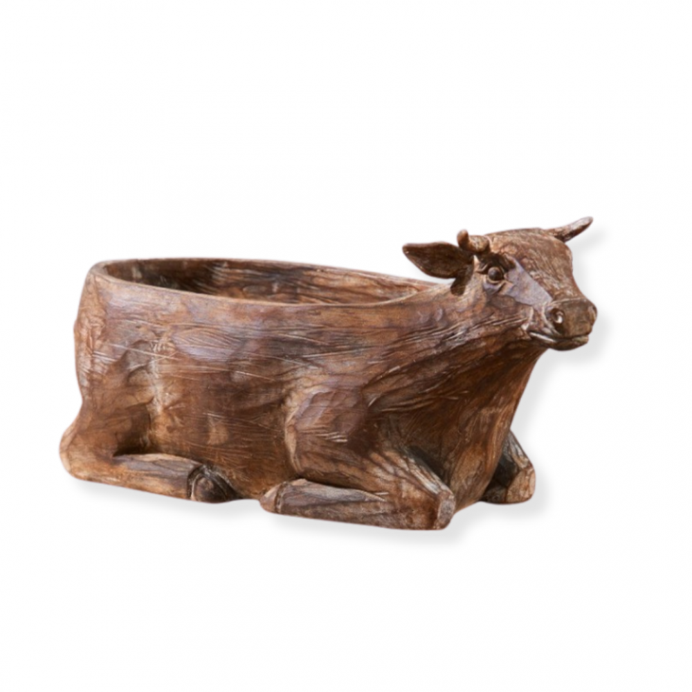 TAZON CON DISEÑO DE VACA