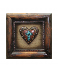 CUADRO COLORFUL CABALLOS CANVAS