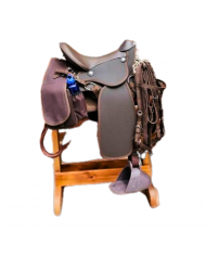 SILLA DE VAQUERIA JP SINTETICA + ALFORJA COMBO SILLA DE VAQUERIA JP SINTETICA + ALFORJA COMBO