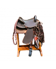 SILLA DE VAQUERIA JP SINTETICA + ALFORJA COMBO SILLA DE VAQUERIA JP SINTETICA + ALFORJA COMBO