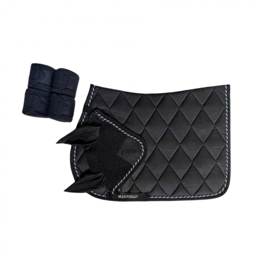 JUEGO PELERO, OREJERA Y VENDAS