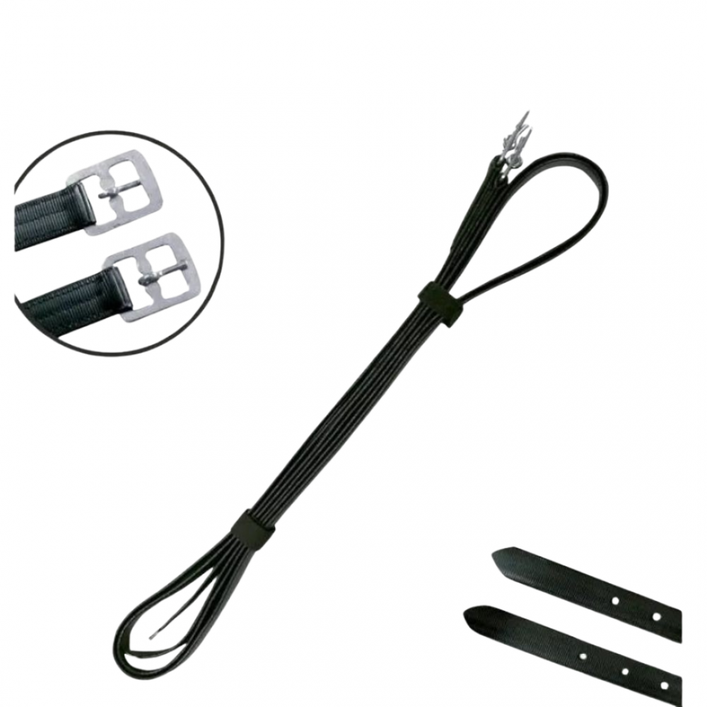 ESTRIBERA ZLD INGLESA BIOTANE ECO. NEGRA