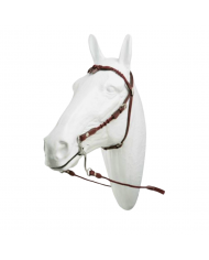 CABEZADA HH XIMENA CON CIERRABOCA + RIENDA GOMA