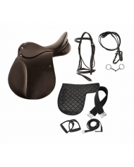 GALAPAGO SALTO OMEGA CUERO DOBLE CON PUENTES INTERCAMBIABLES